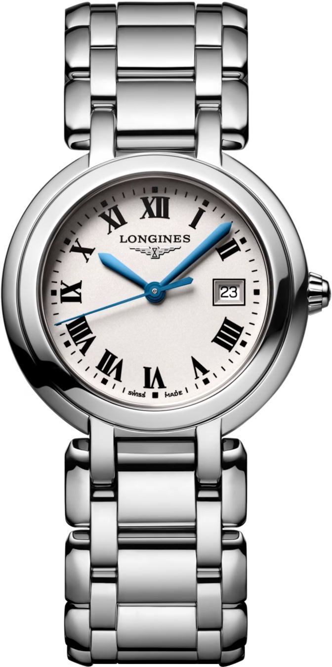 Longines Longines PrimaLuna  Silver Dial 34 mm Quartz Watch For Women - 1