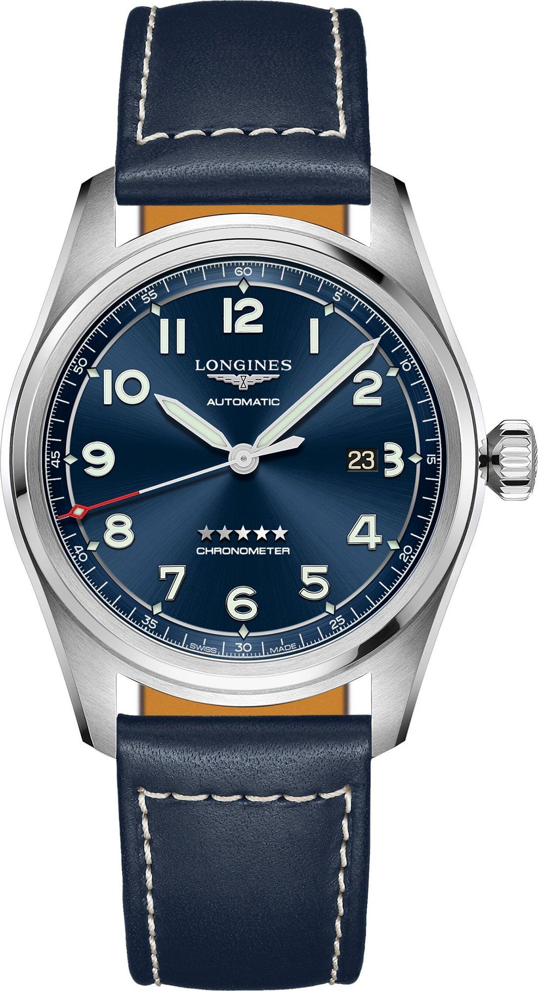 Longines Longines Spirit  Blue Dial 42 mm Automatic Watch For Men - 1