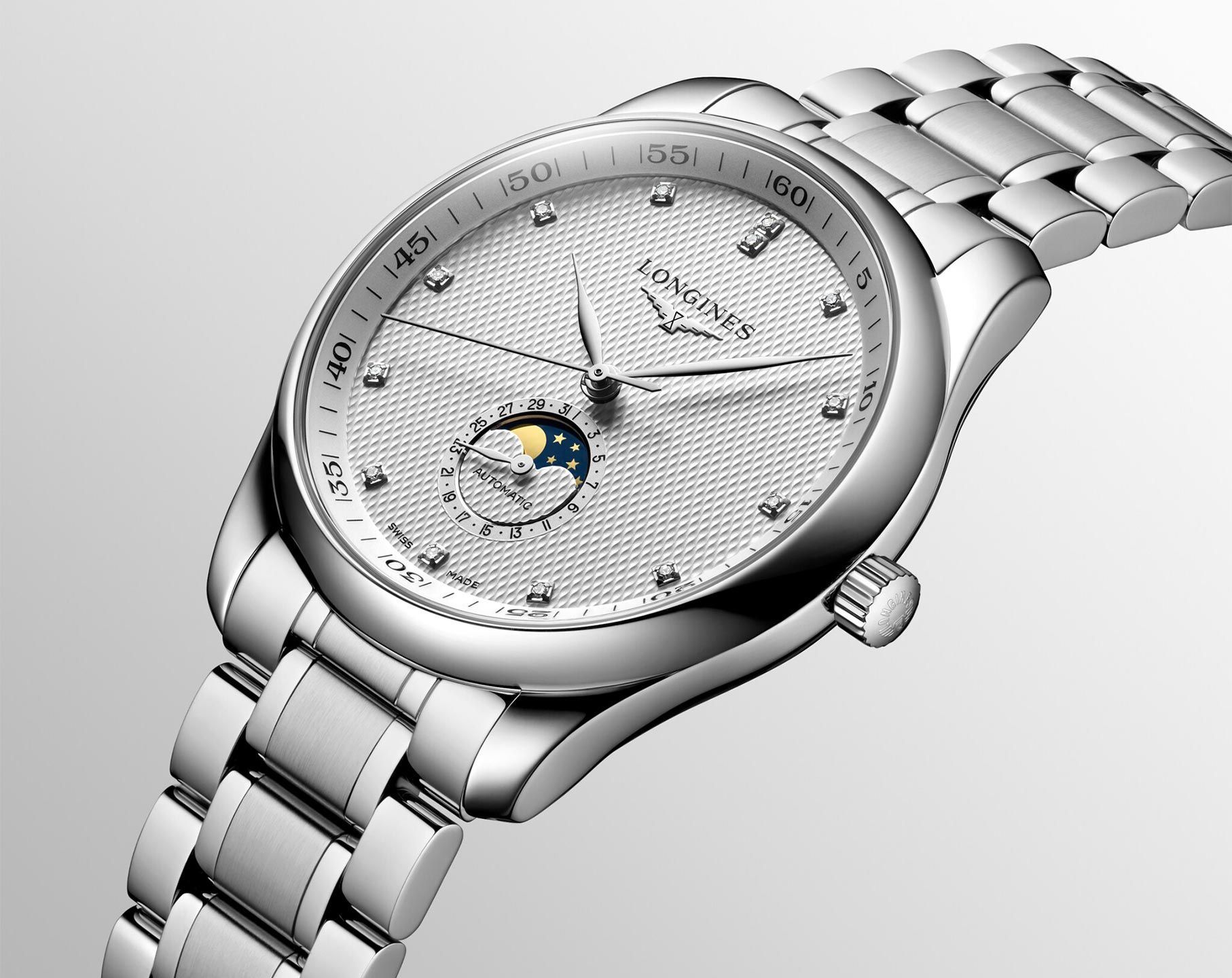 Longines Master The Longines Master Collection Silver Dial 42 mm Automatic Watch For Men - 6