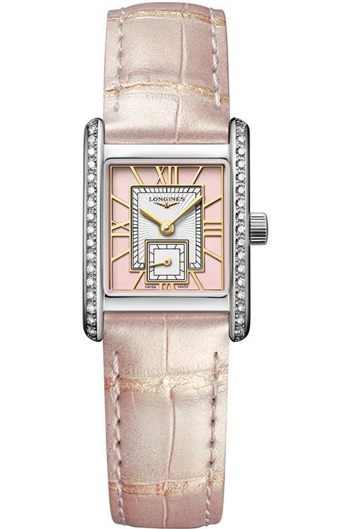 Longines Mini DolceVita 21.50 mm Watch in Pink Dial