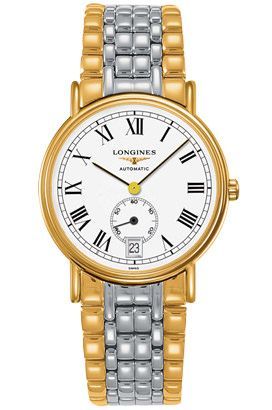 Longines  38 mm Watch in White Dial For Men - 1