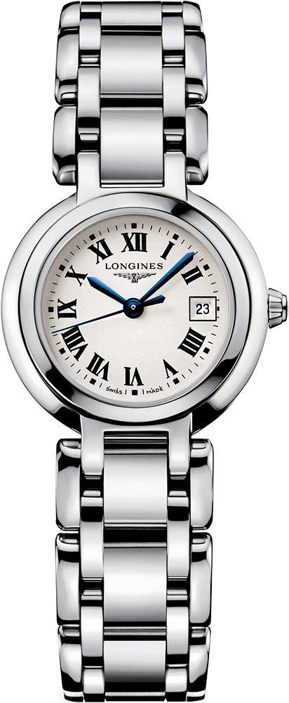 Longines Longines PrimaLuna  Silver Dial 26.5 mm Quartz Watch For Women - 1