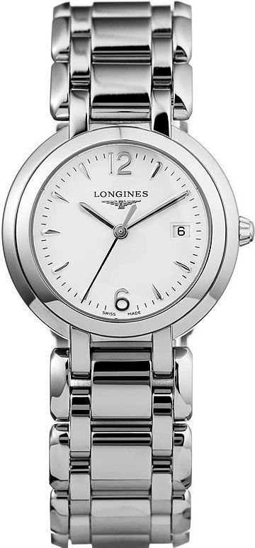 Longines Elegance  White Dial 30 mm Quartz Watch For Women - 1