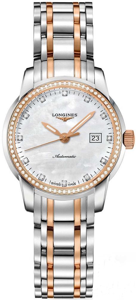 Longines Saint-Imier Collection  Silver Dial 30 mm Automatic Watch For Women - 1