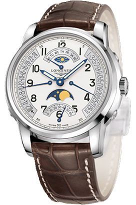 Longines Saint-Imier Collection  White Dial 44 mm Automatic Watch For Men - 1