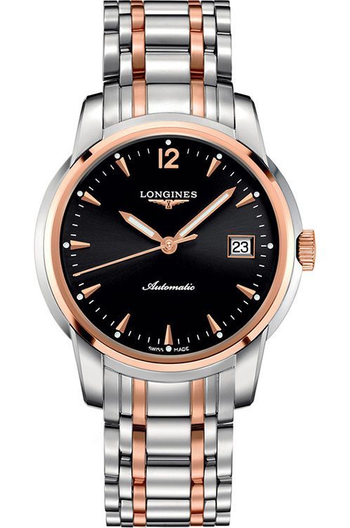 Longines The Longines Saint Imier 41 mm Watch in Black Dial