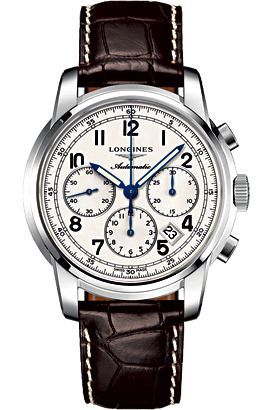 Longines Saint-Imier Collection  Silver Dial 43 mm Automatic Watch For Men - 1