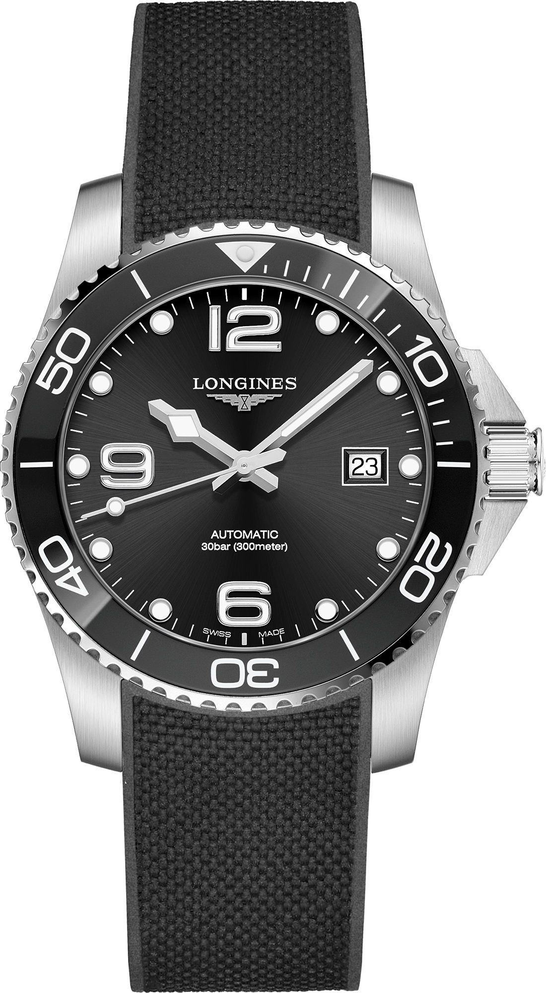 Longines HydroConquest  Black Dial 41 mm Automatic Watch For Men - 1