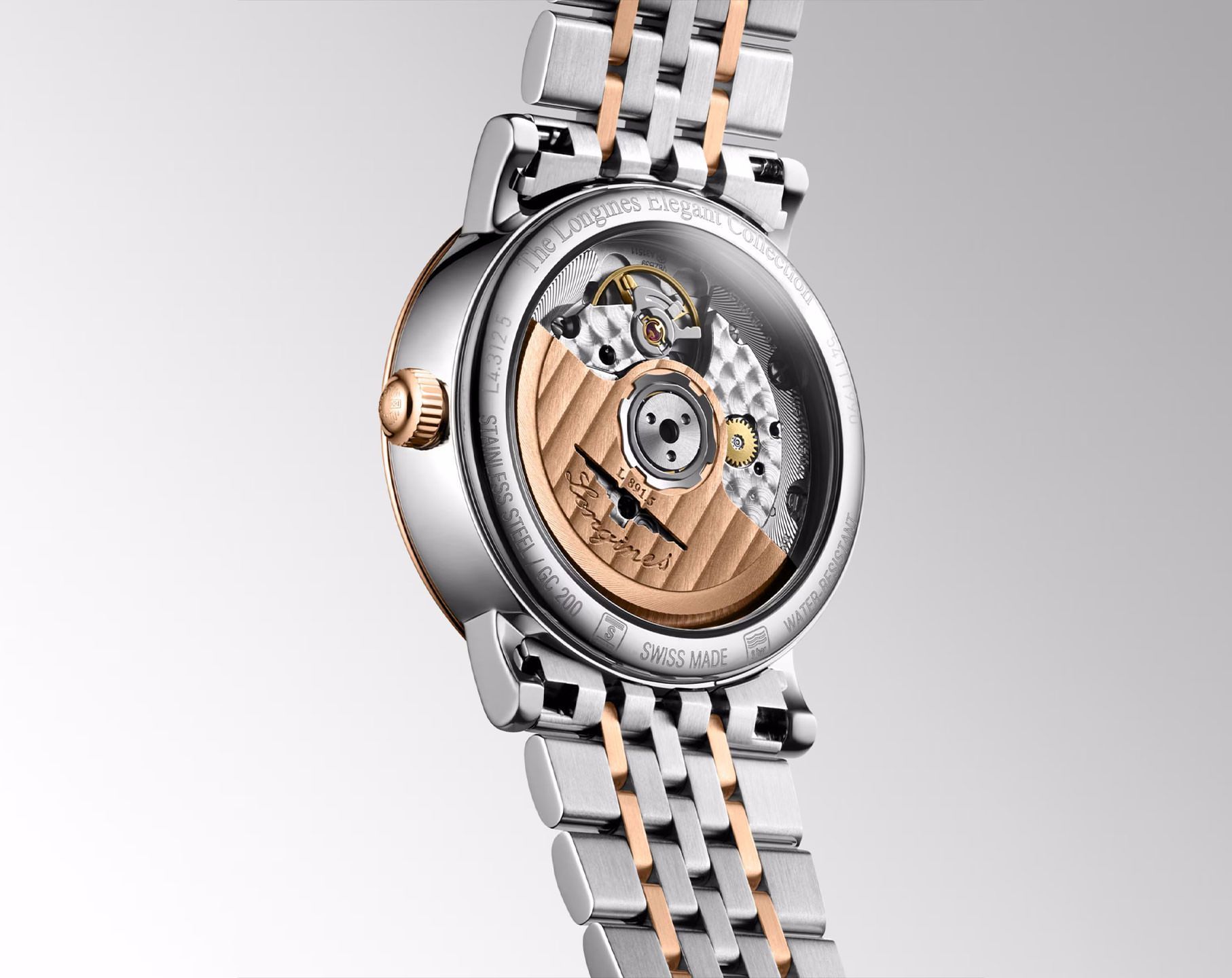 Longines Elegance The Longines Elegant Collection Silver Dial 34.5 mm Automatic Watch For Women - 2