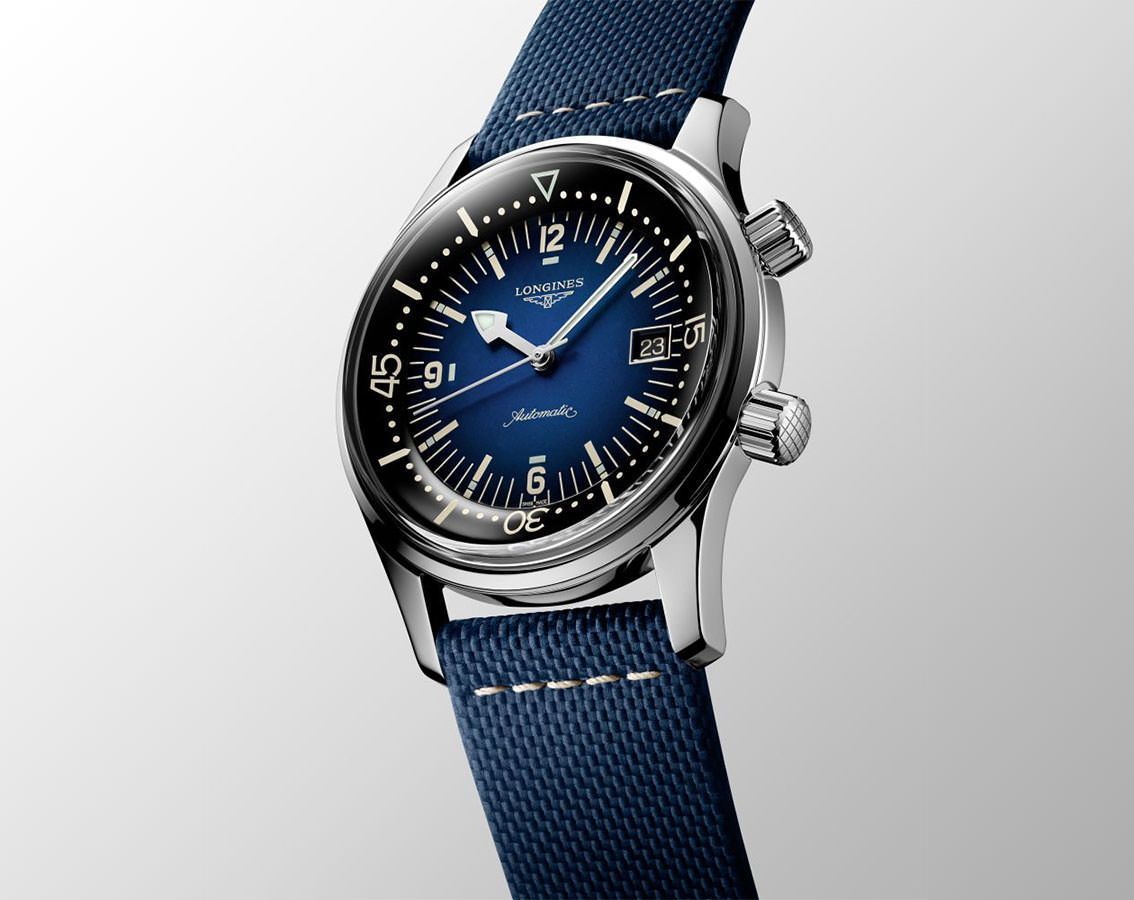 Longines Longines Legend Diver  Blue Dial 42 mm Automatic Watch For Men - 3