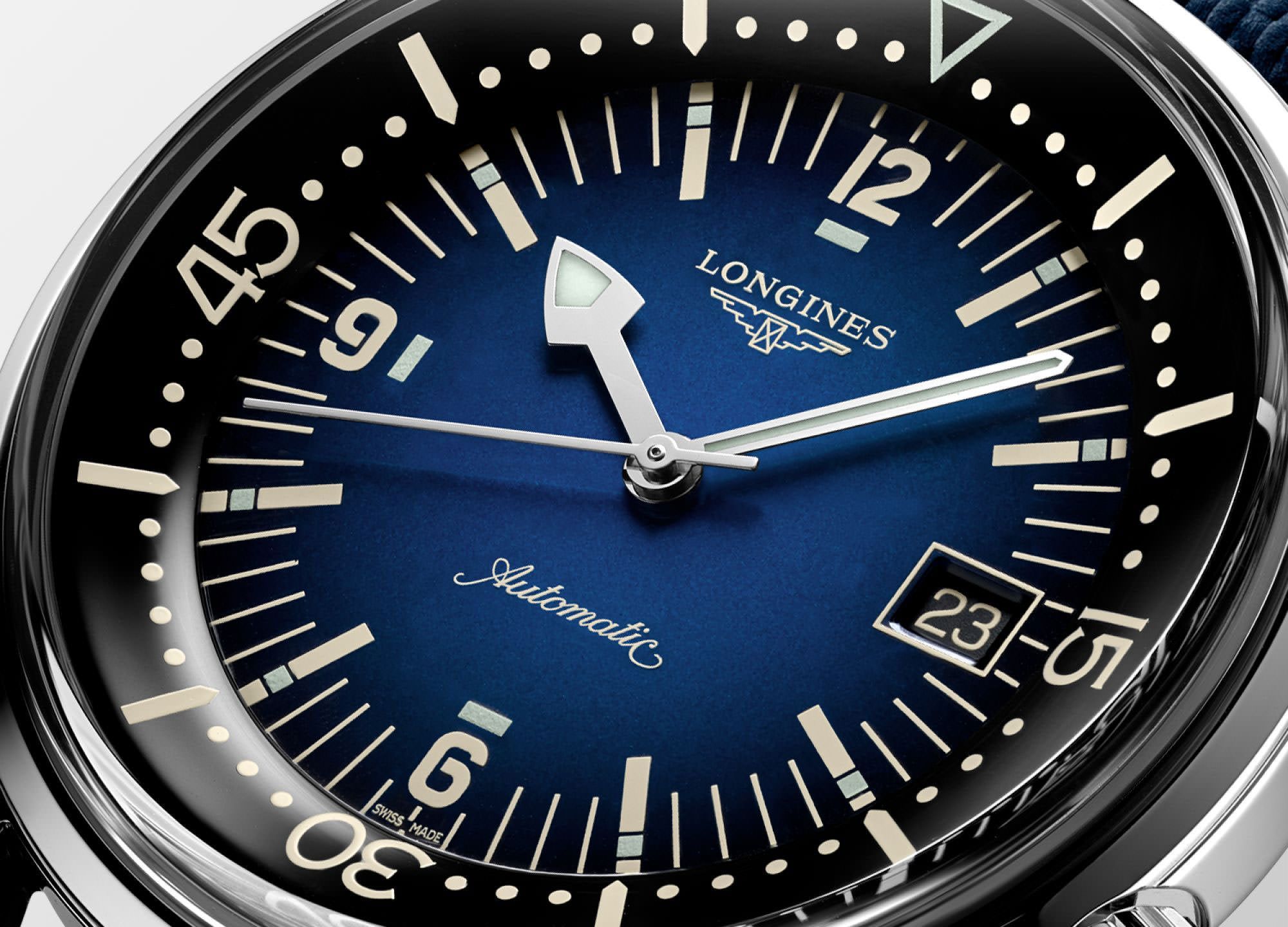 Longines Longines Legend Diver  Blue Dial 42 mm Automatic Watch For Men - 6