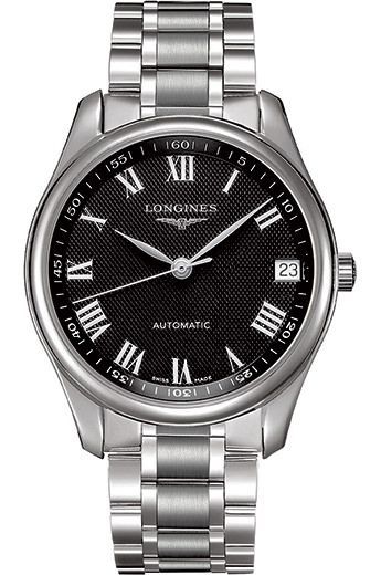 Longines The Longines Master 37 mm Watch in Black Dial