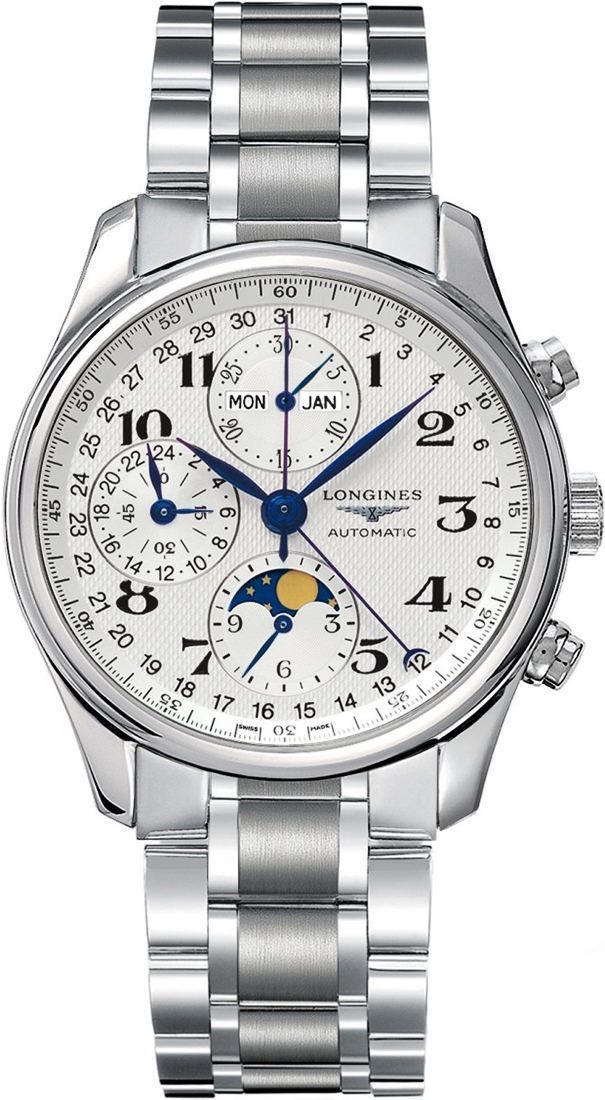 Longines The Longines Master  Silver Dial 40 mm Automatic Watch For Men - 1