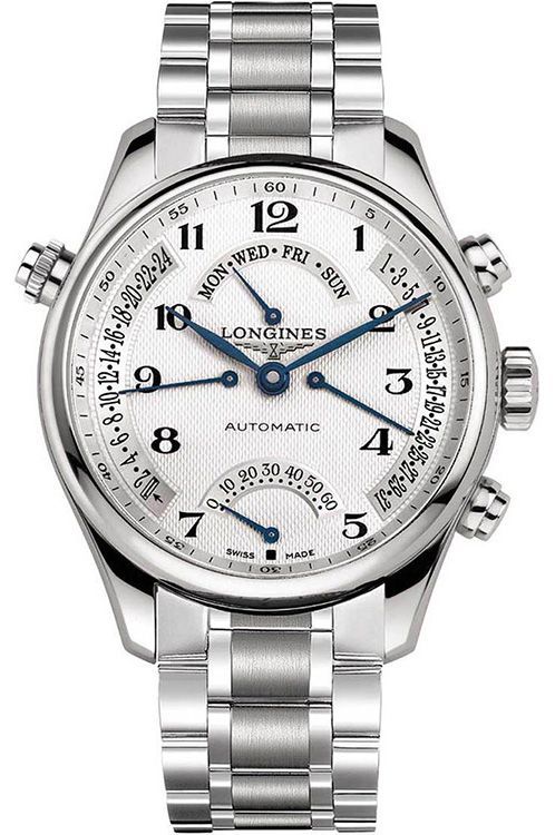 Longines The Longines Master 41 mm Watch in Silver Dial