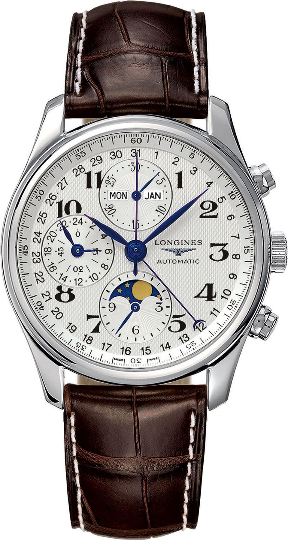 Longines The Longines Master Collection  Silver Dial 42 mm Automatic Watch For Men - 1