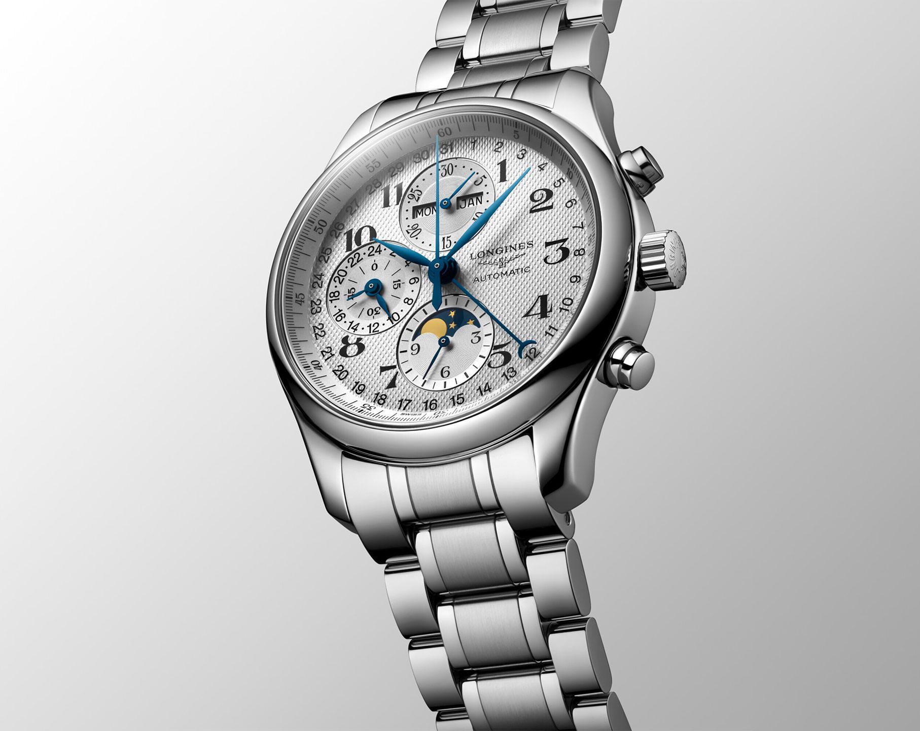 Longines The Longines Master Collection 42 mm Watch in Silver Dial