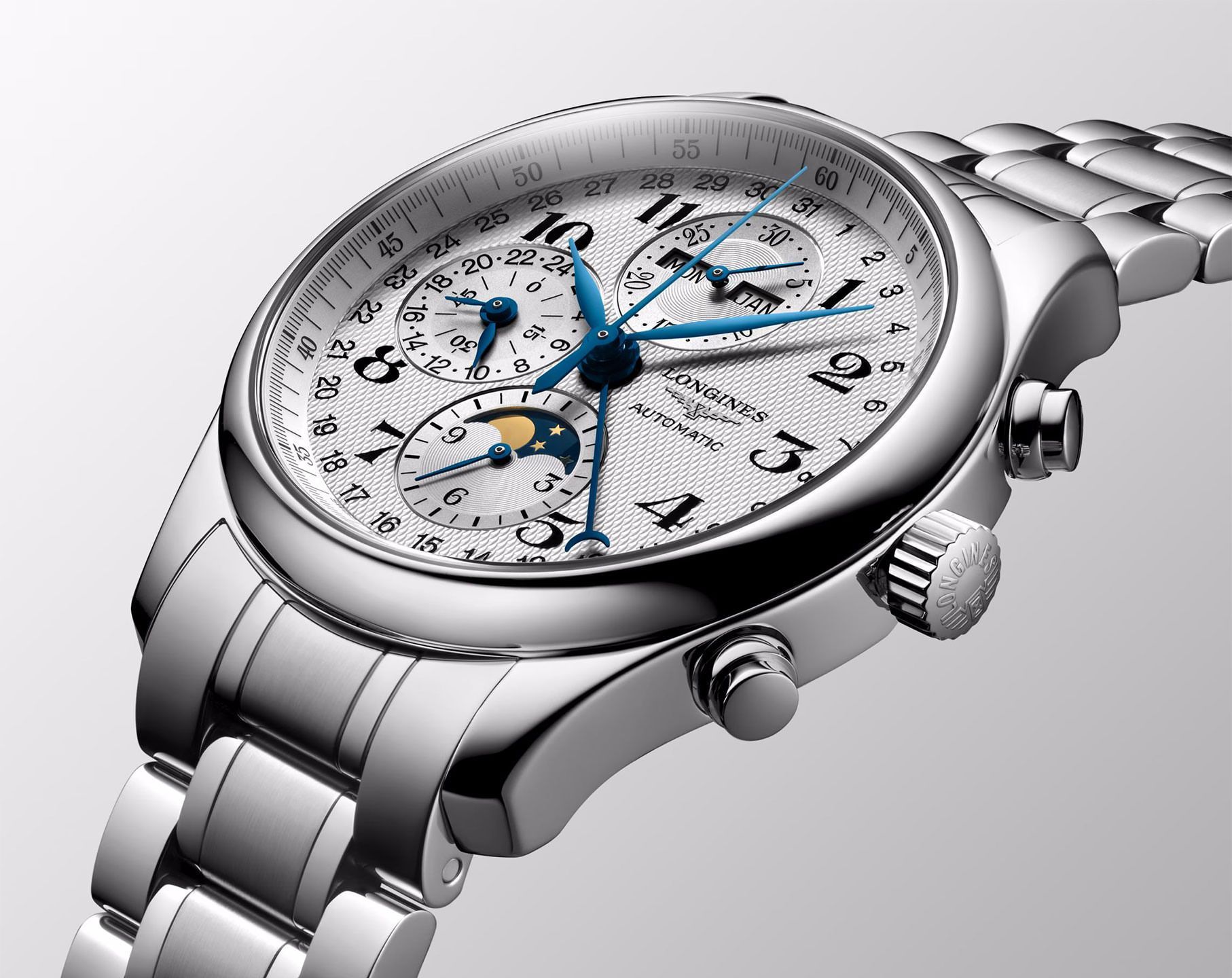 Longines The Longines Master Collection 42 mm Watch in Silver Dial