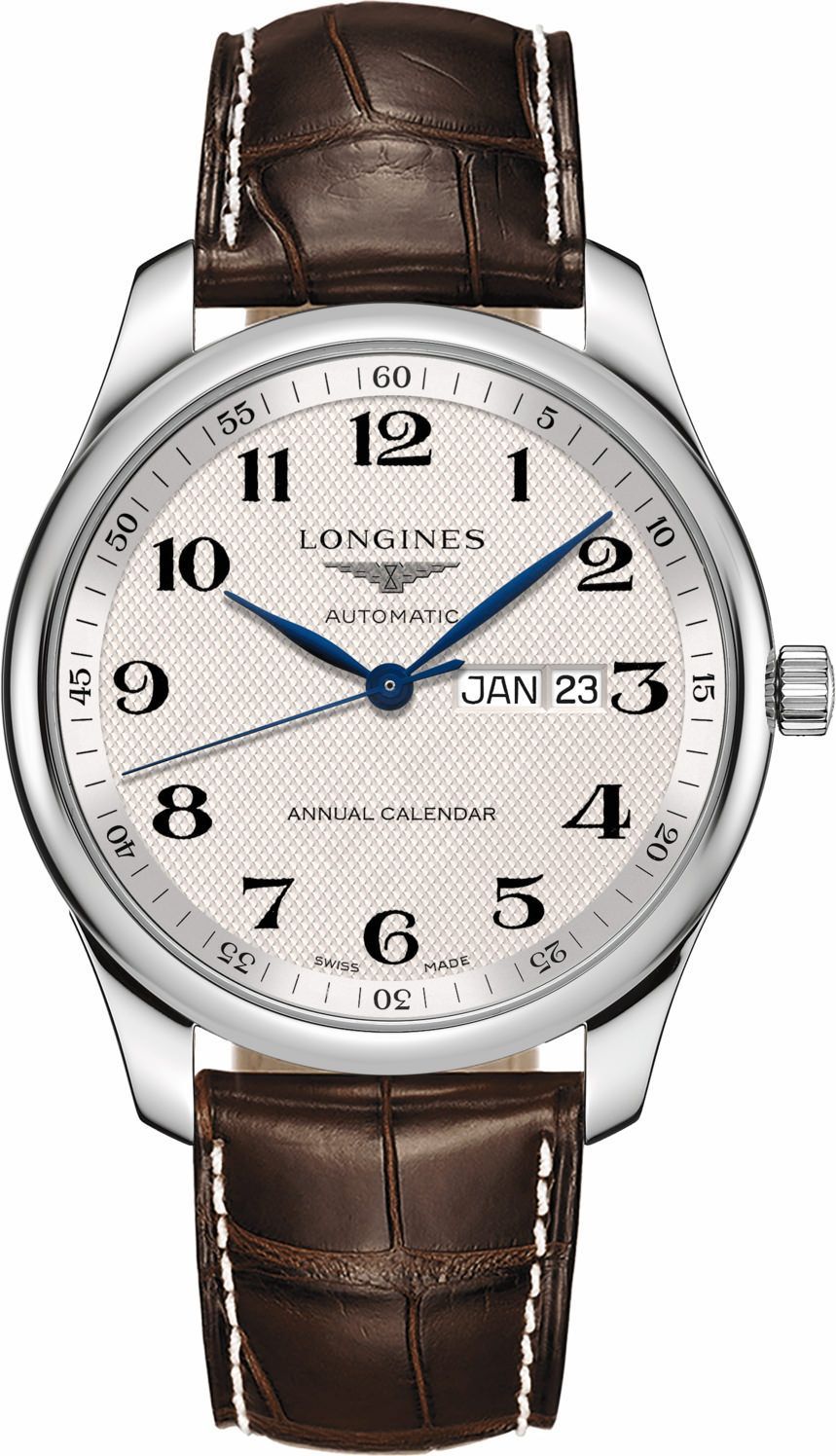 Longines Watchmaking Tradition The Longines Master Collection Silver Dial 42 mm Automatic Watch For Men - 1