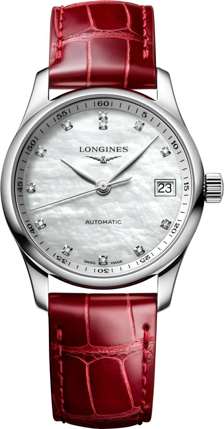 Longines The Longines Master Collection  MOP Dial 34 mm Automatic Watch For Women - 1