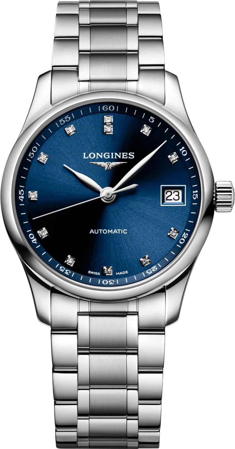 Longines The Longines Master Collection  Blue Dial 34 mm Automatic Watch For Women - 1