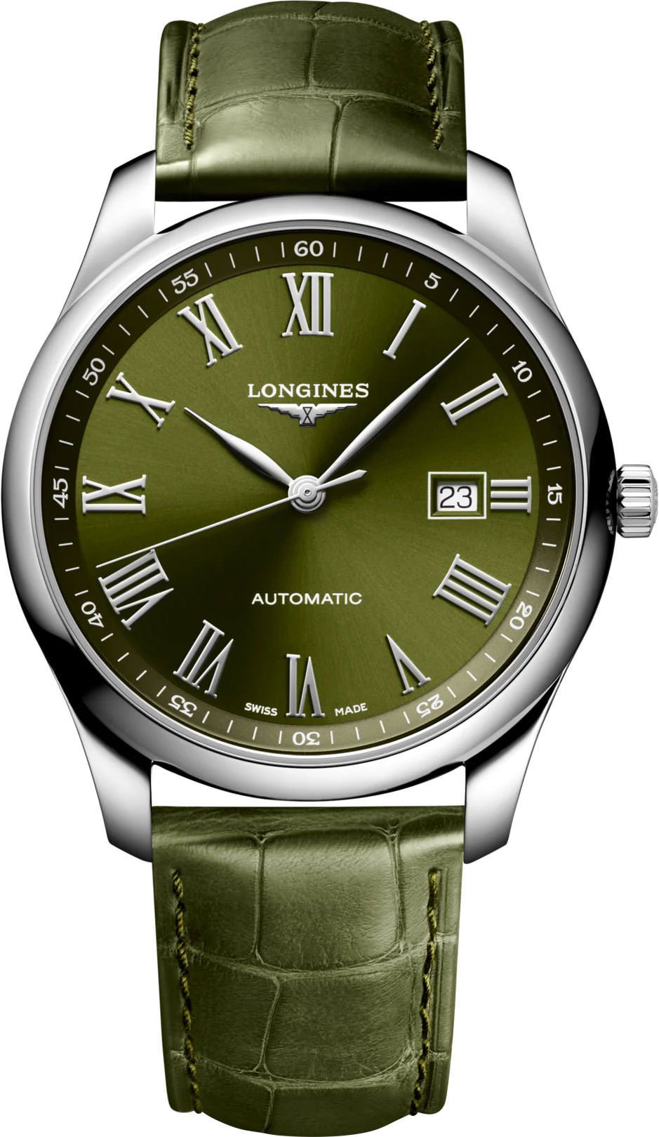 Longines The Longines Master Collection  Green Dial 42 mm Automatic Watch For Men - 1