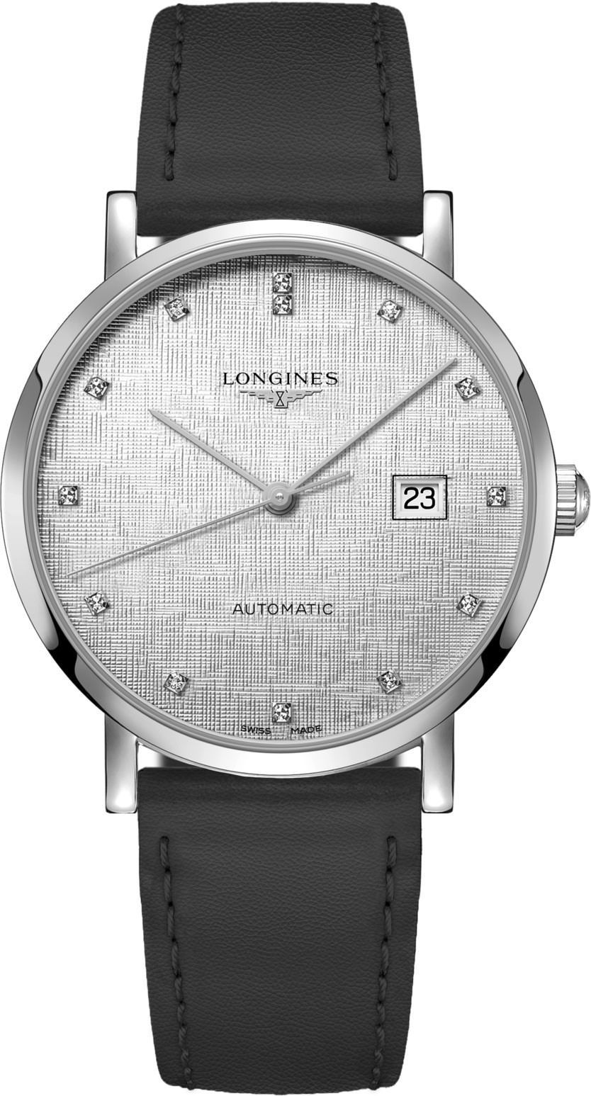 Longines The Longines Elegant Collection  Silver Dial 41 mm Automatic Watch For Men - 1