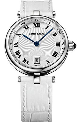 Louis Erard Romance  Silver Dial 30 mm Quartz Watch For Women - 1