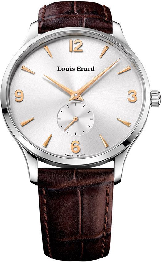 Louis Erard 1931  Silver Dial 40 mm Manual Winding Watch For Men - 1