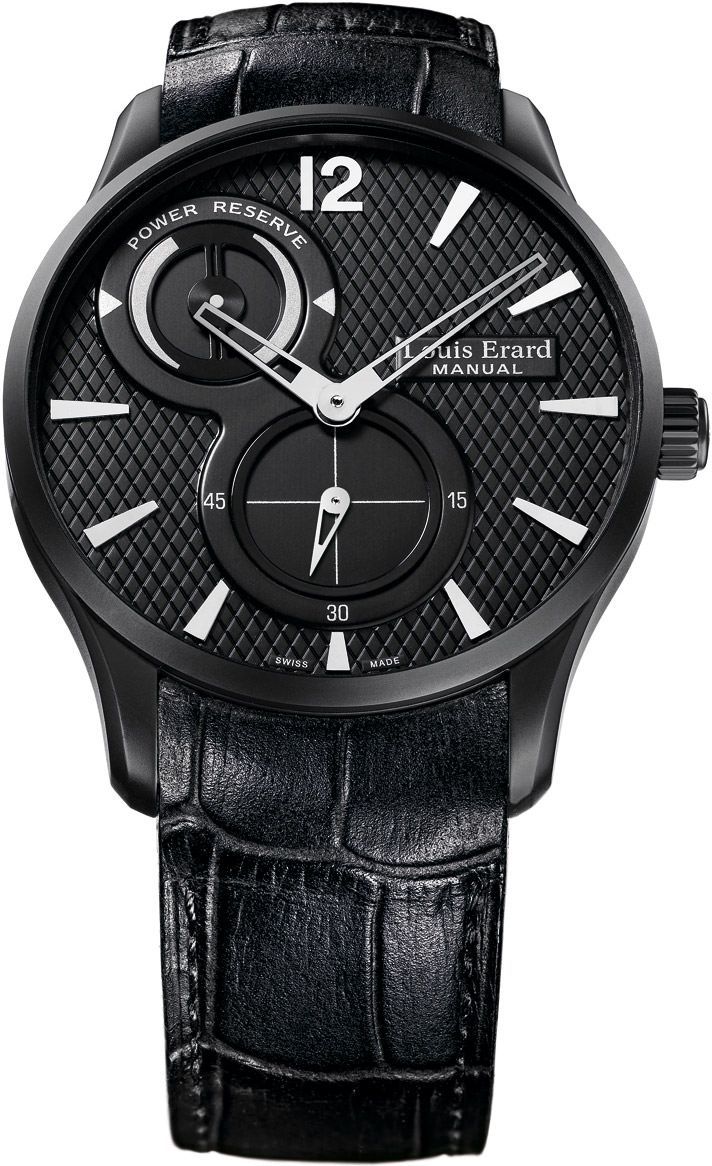 Louis Erard  42 mm Watch in Black Dial For Men - 1