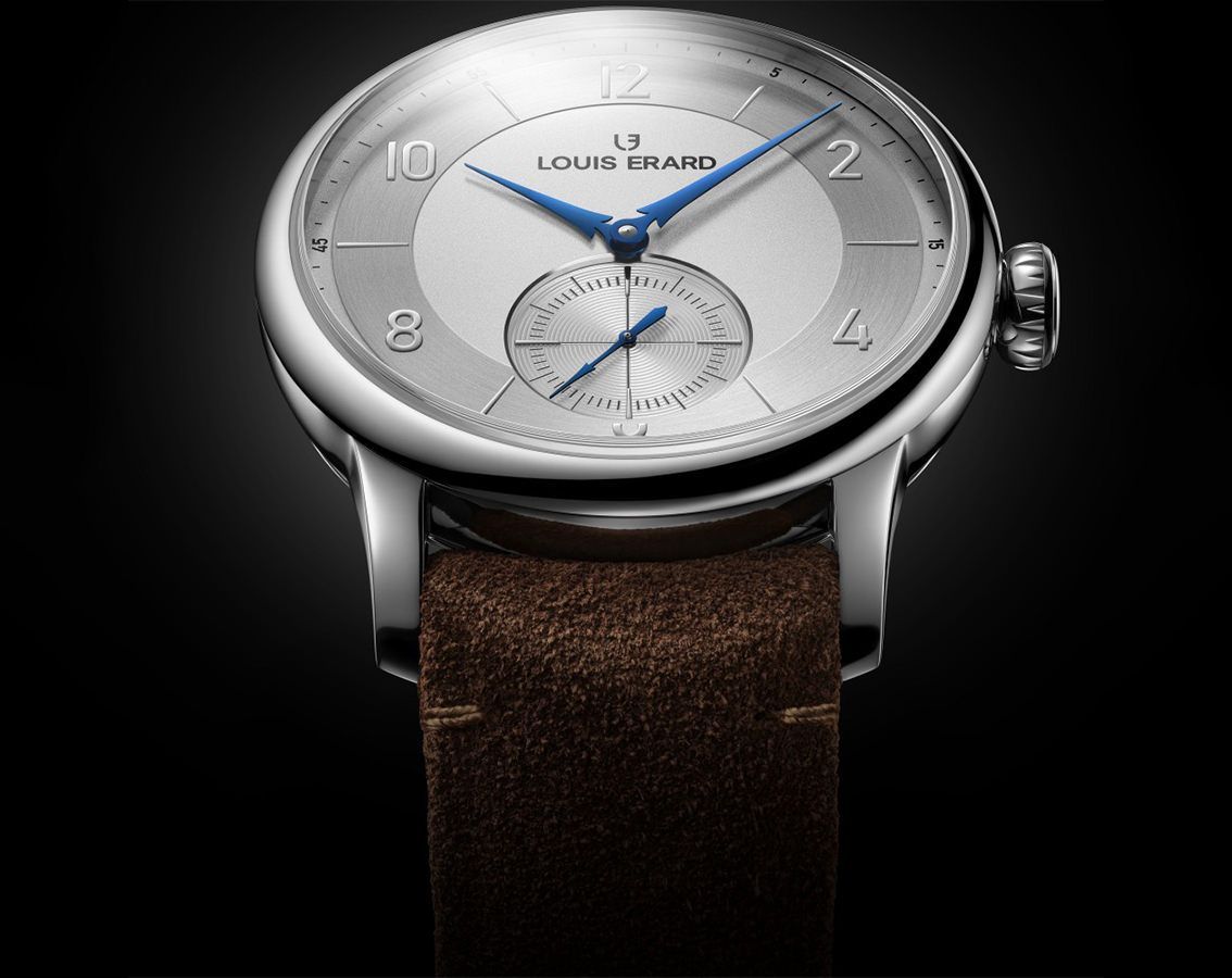 Louis Erard  42 mm Watch in Silver Dial For Unisex - 4