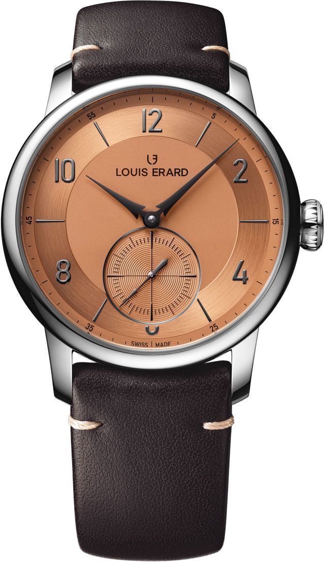 Louis Erard  42 mm Watch in Terracotta Dial For Unisex - 1