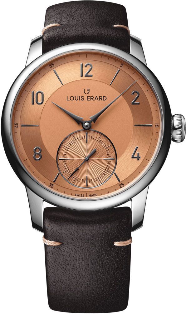 Louis Erard  39 mm Watch in Terracotta Dial For Unisex - 1