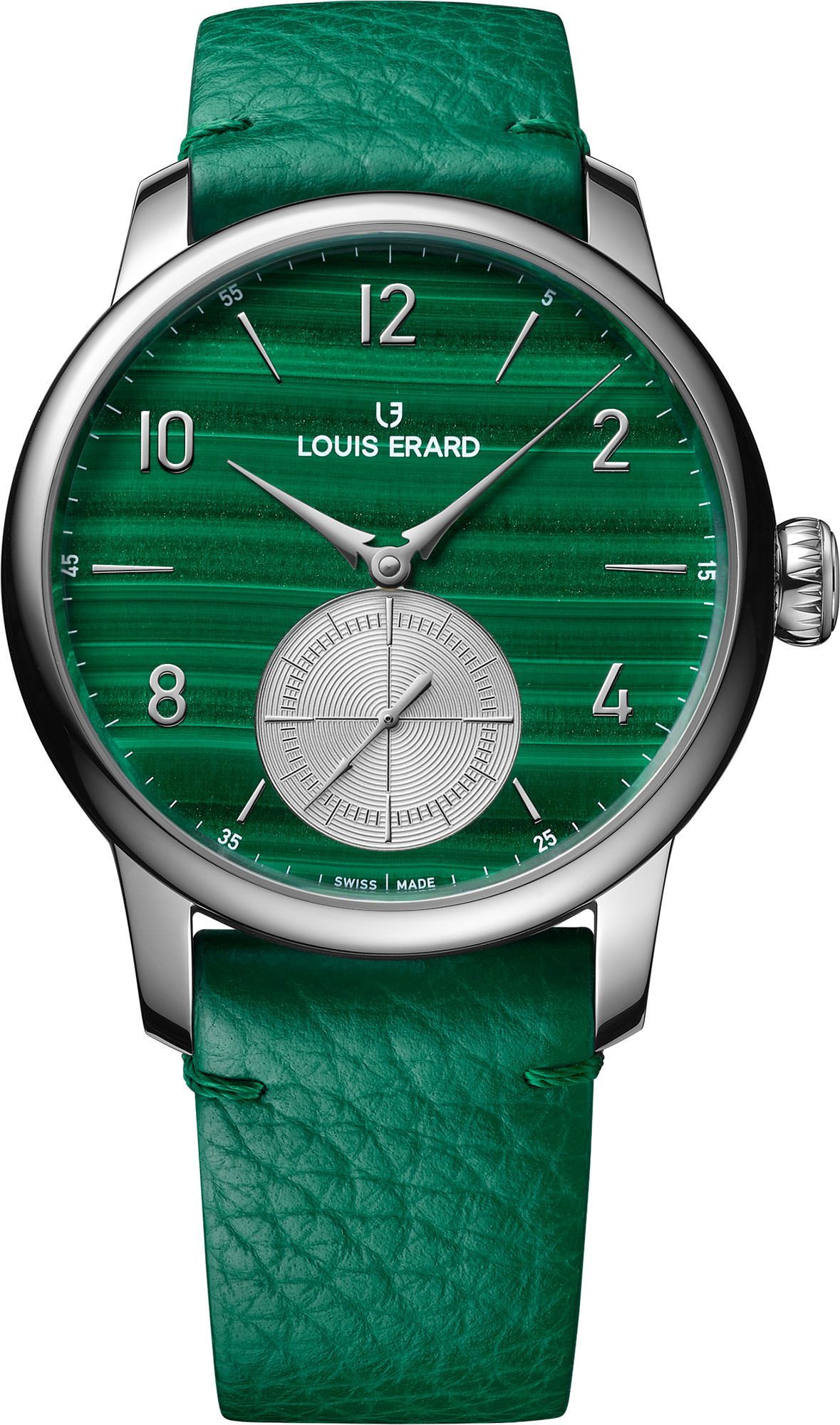 Louis Erard Excellence  Green Dial 39 mm Automatic Watch For Unisex - 1