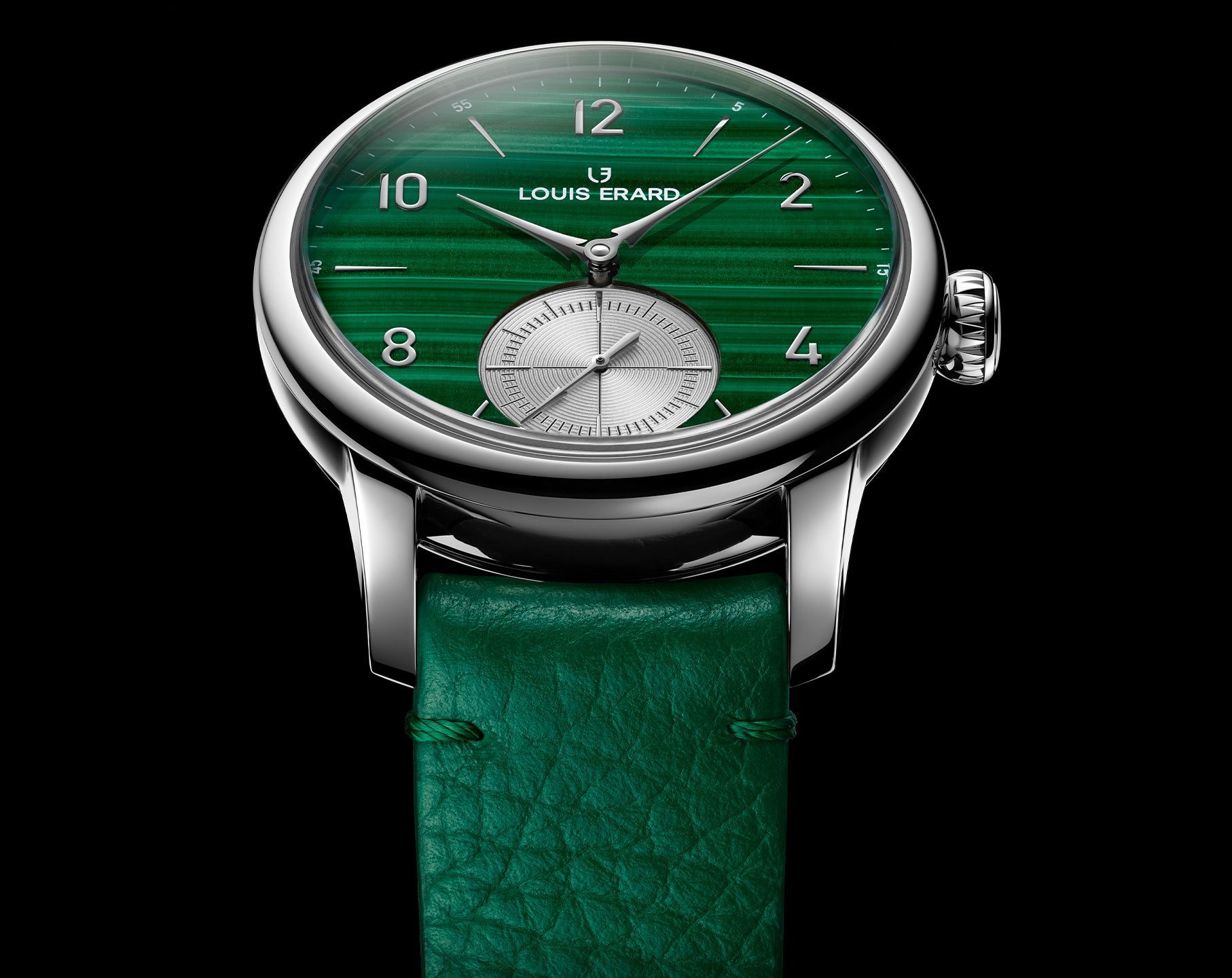 Louis Erard Excellence  Green Dial 39 mm Automatic Watch For Unisex - 2