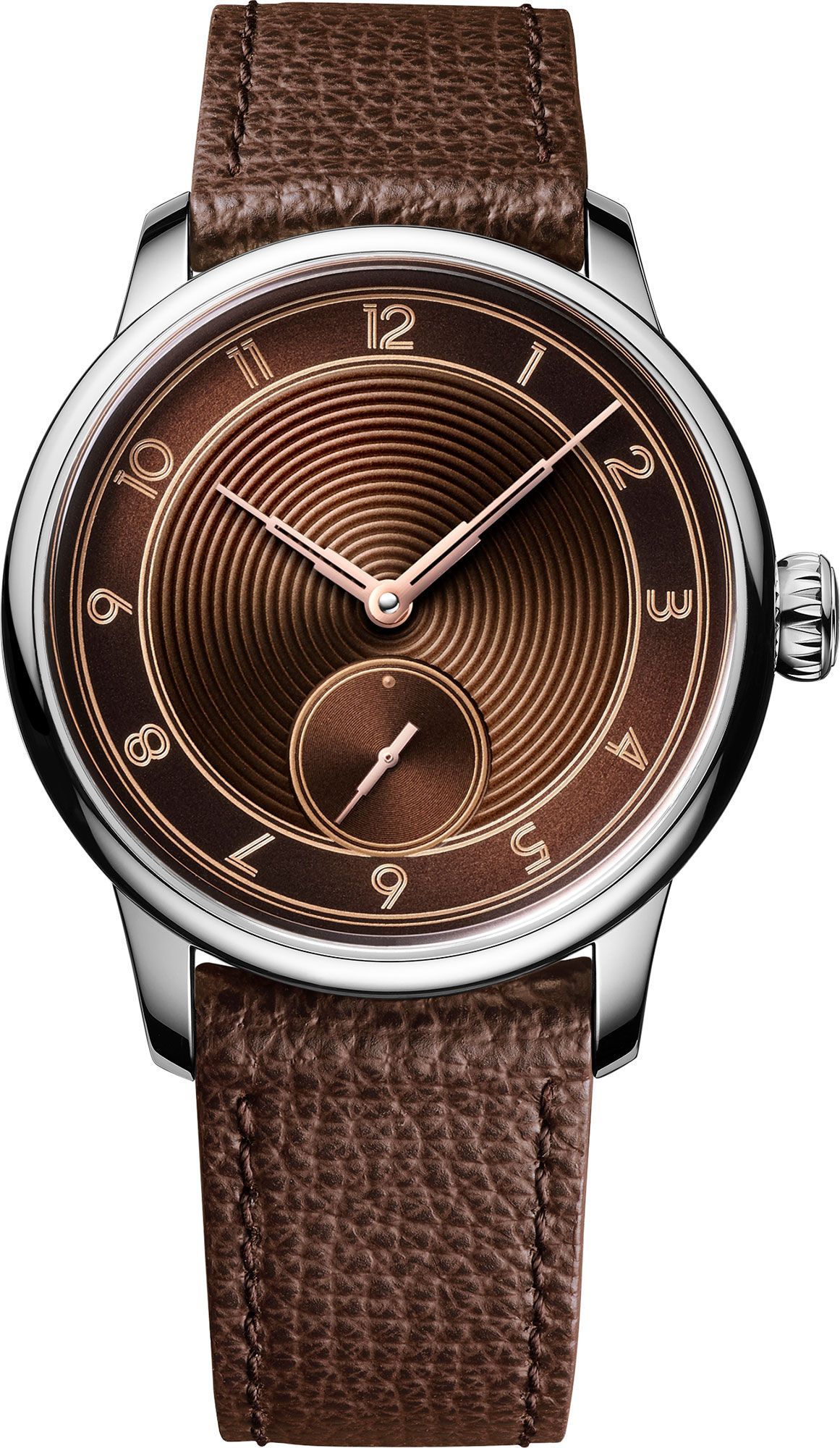 Louis Erard Excellence  Brown Dial 39 mm Automatic Watch For Unisex - 1