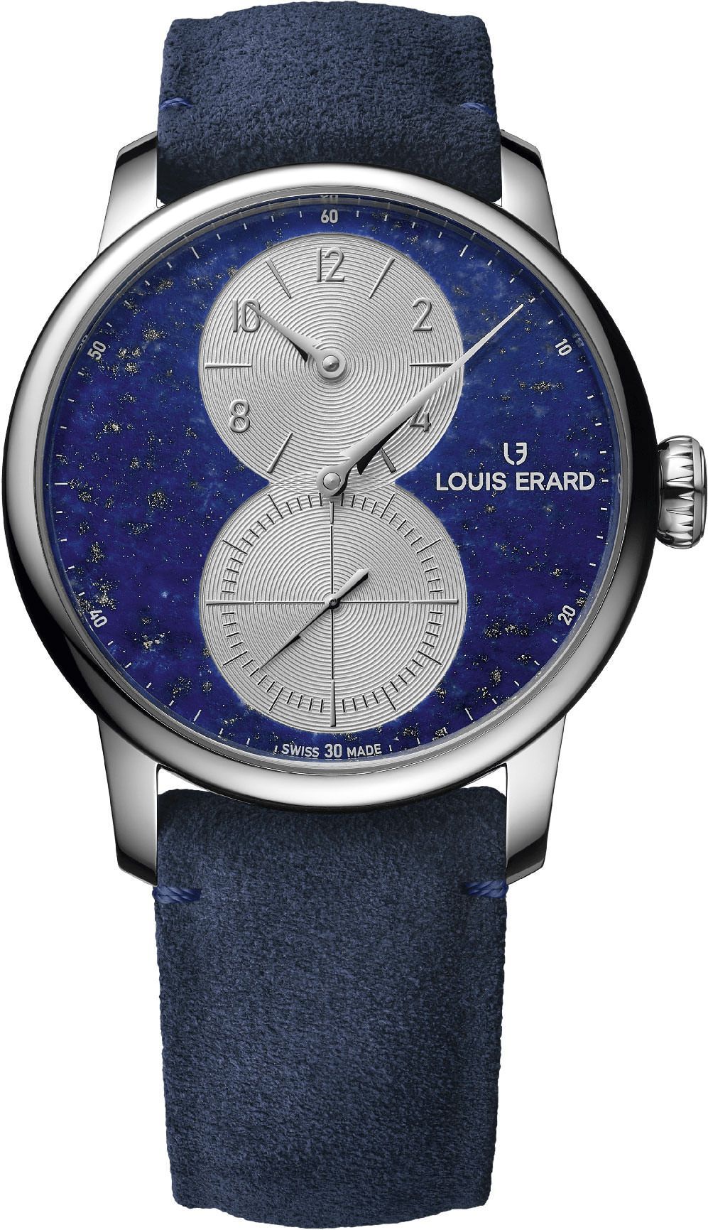 Louis Erard Excellence  Blue Dial 42 mm Automatic Watch For Unisex - 1
