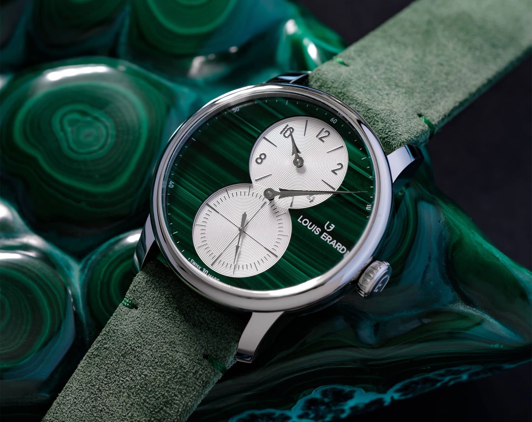 Louis Erard  42 mm Watch in Green Dial For Unisex - 2