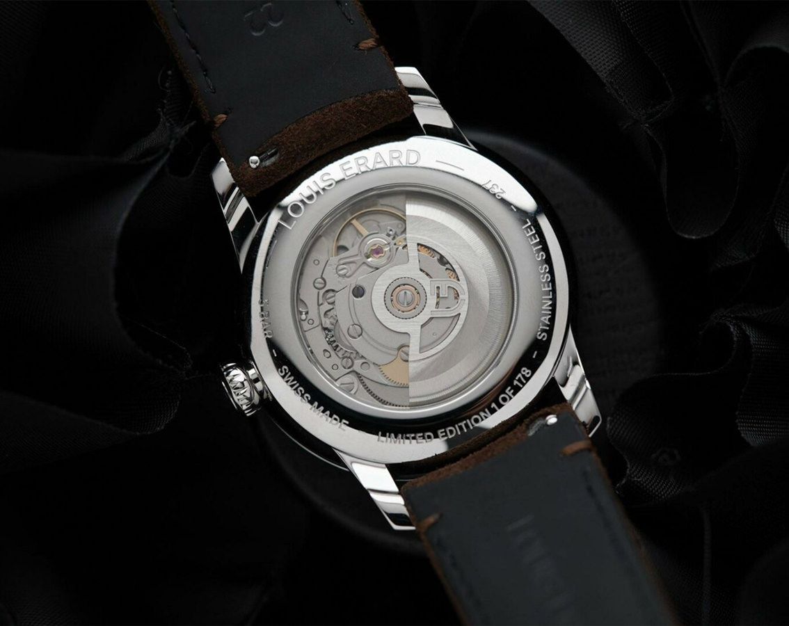 Louis Erard Noirmont X Louis Erard x seconde/seconde/ Silver Dial 42 mm Automatic Watch For Unisex - 3