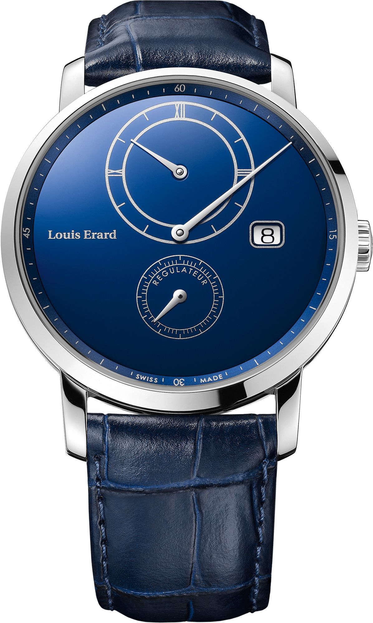 Louis Erard  42 mm Watch in Blue Dial For Unisex - 1
