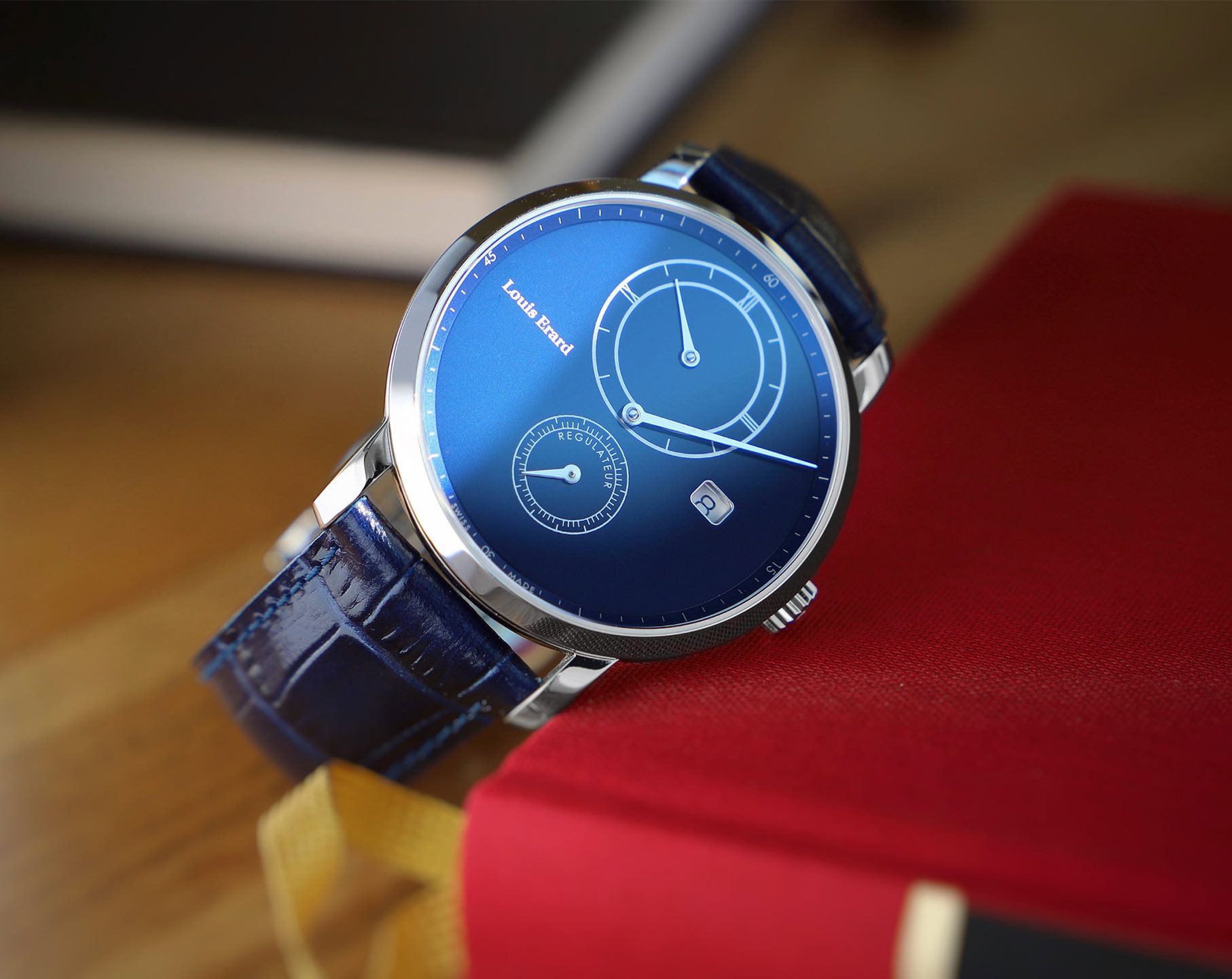 Louis Erard  42 mm Watch in Blue Dial For Unisex - 5