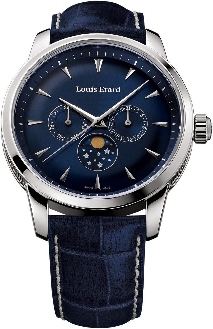 Louis Erard  42 mm Watch in Blue Dial For Men - 1