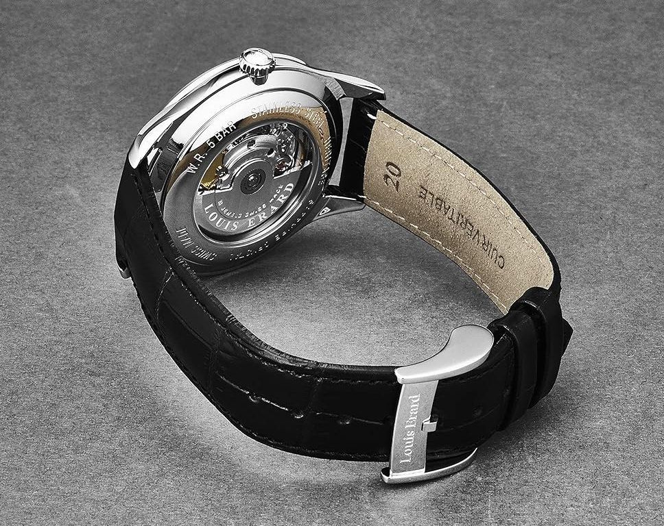Louis Erard Heritage  Green Dial 41 mm Automatic Watch For Men - 6