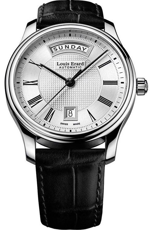 Louis Erard Heritage 40 mm Watch in White Dial
