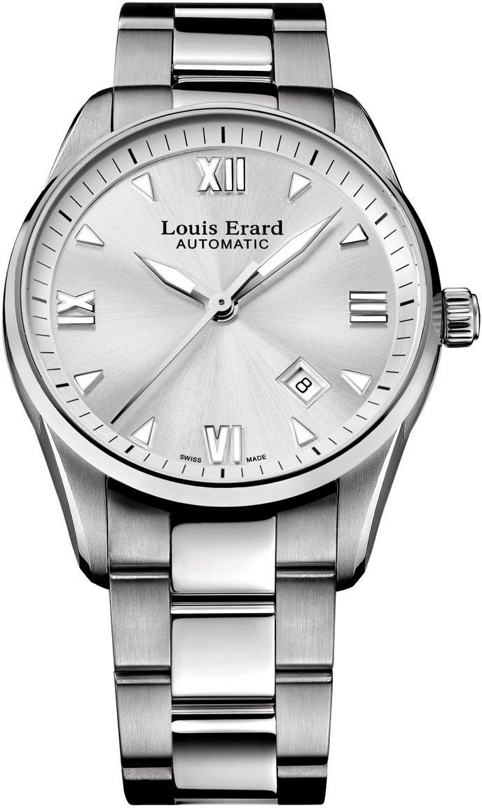 Louis Erard Heritage  Silver Dial 40 mm Automatic Watch For Men - 1