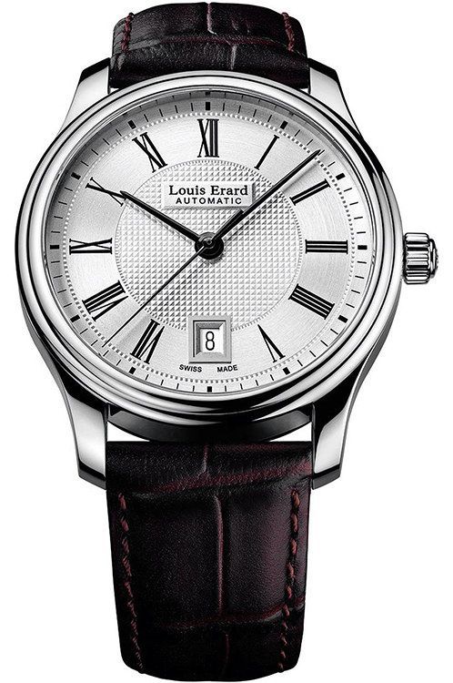 Louis Erard Heritage  Silver Dial 40 mm Automatic Watch For Men - 1