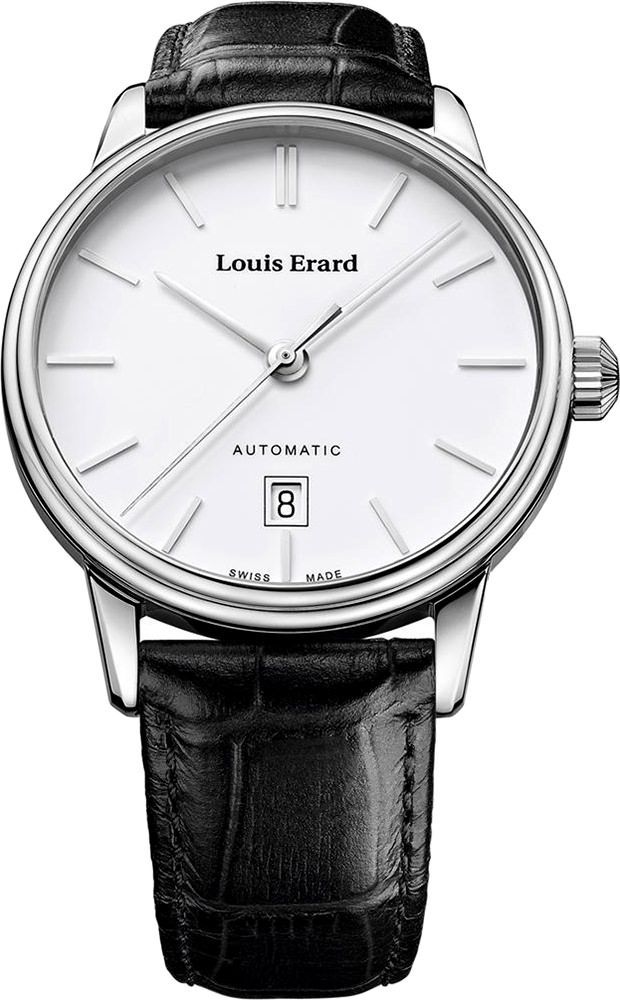 Louis Erard Heritage  White Dial 40 mm Automatic Watch For Men - 1