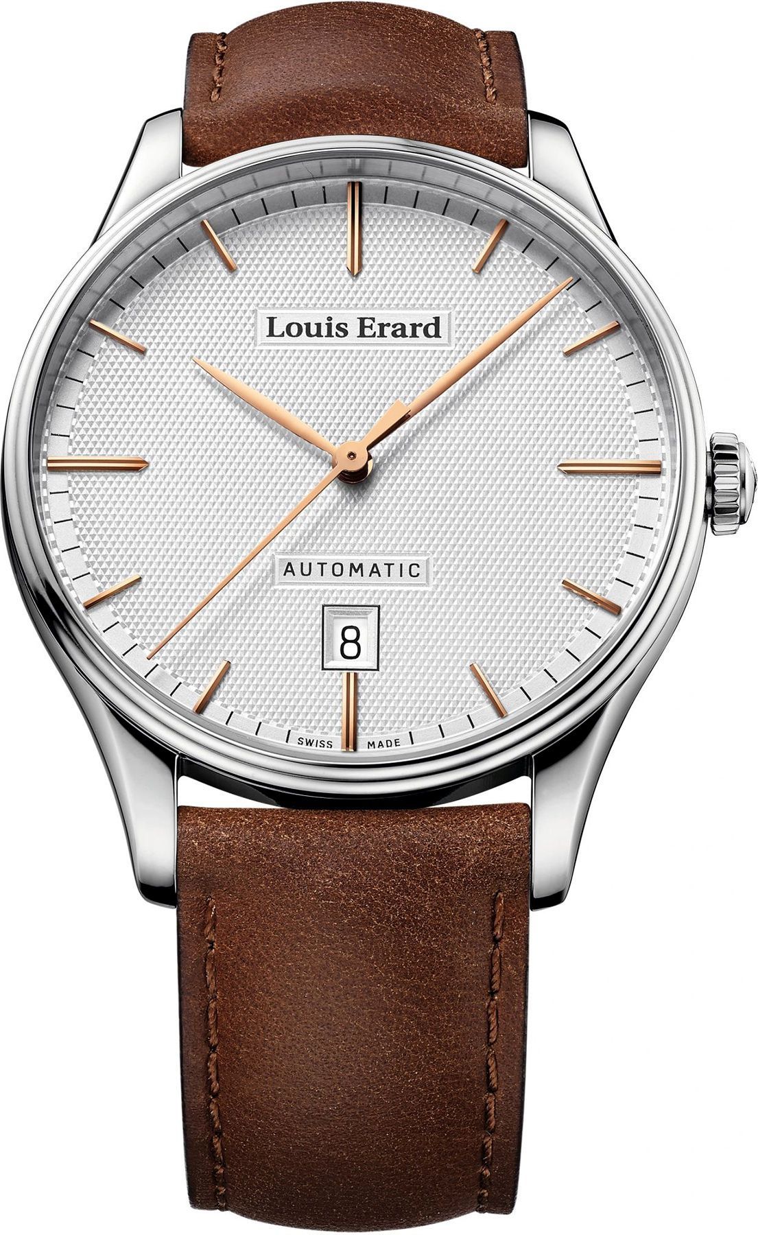 Louis Erard Heritage  White Dial 40 mm Automatic Watch For Men - 1