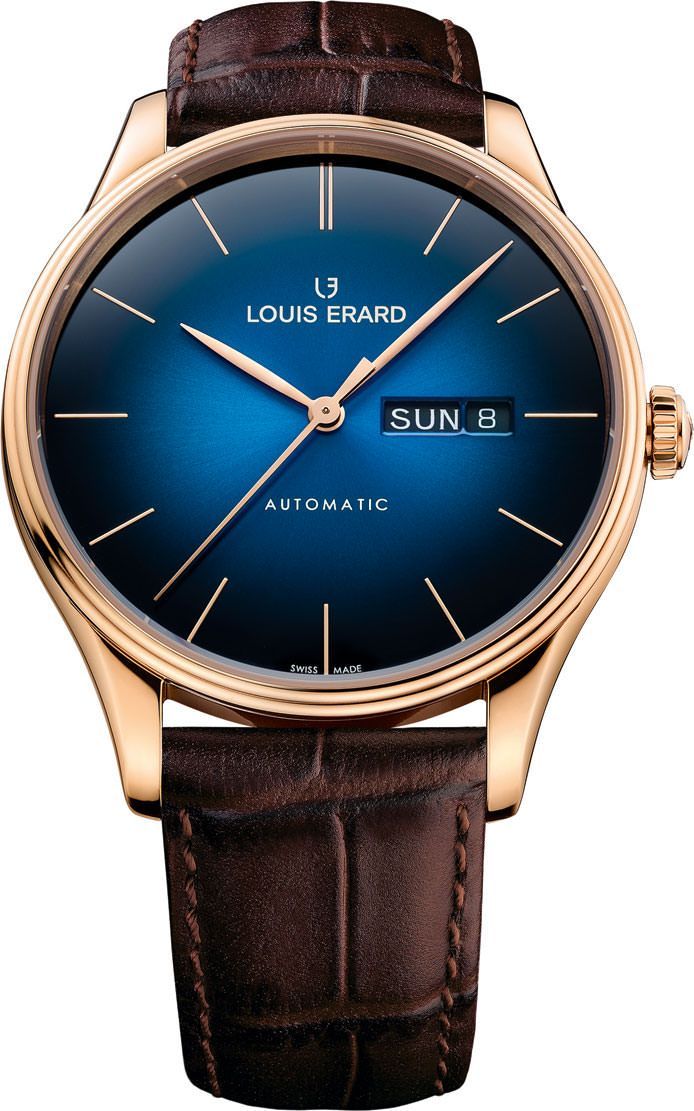 Louis Erard  41 mm Watch in Blue Dial For Men - 1