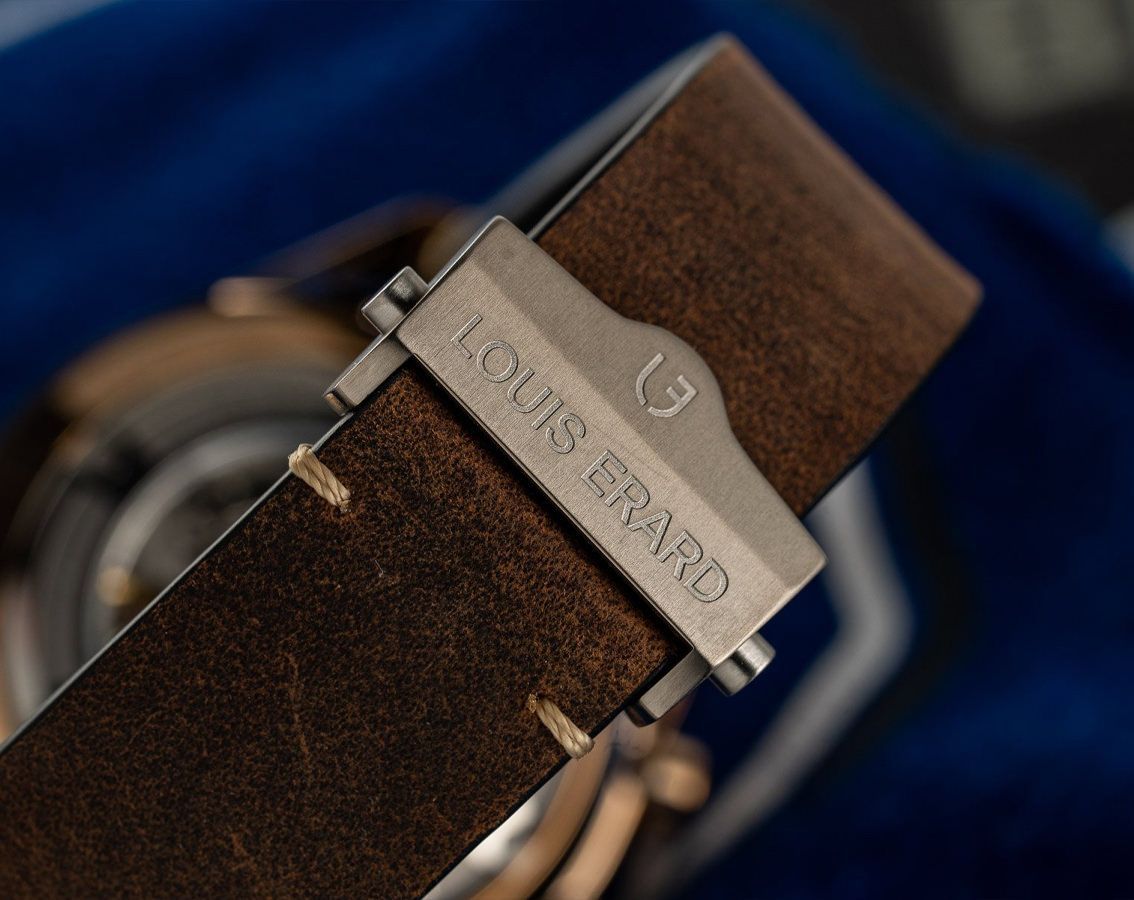 Louis Erard 2300 Bronze Brown Dial 44 mm Automatic Watch For Men - 9