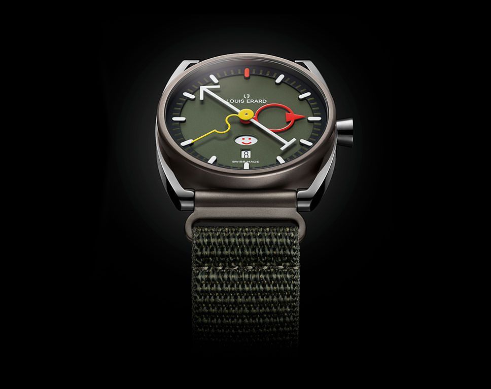 Louis Erard Excellence  Khaki Dial 40 mm Automatic Watch For Unisex - 2